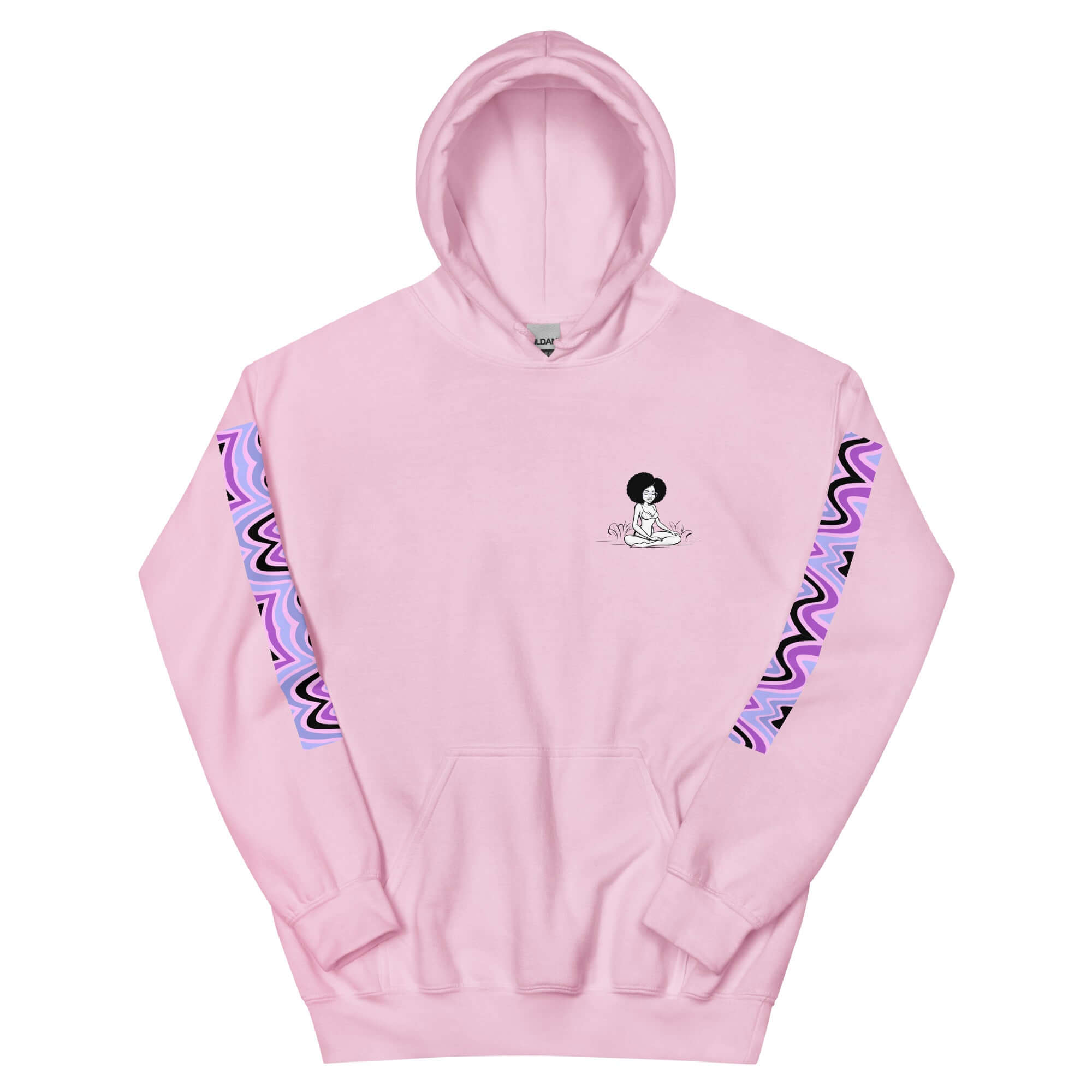 Unisex Hoodie - Light Pink